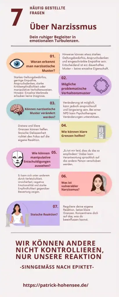 Narzissmus: 7 häufig gestellte Fragen